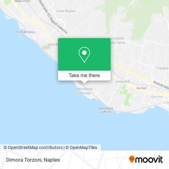 Dimora Torzoni map