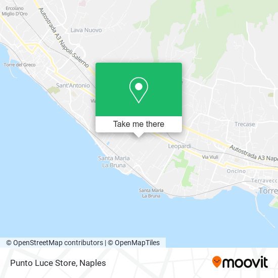 Punto Luce Store map