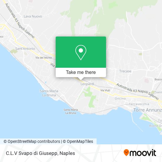 C.L.V Svapo di Giusepp map