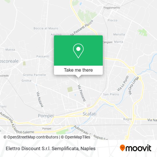 Elettro Discount S.r.l. Semplificata map
