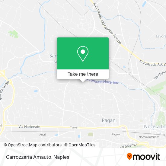 Carrozzeria Amauto map
