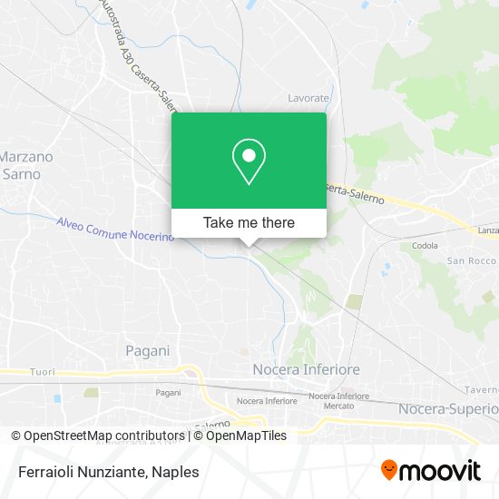 Ferraioli Nunziante map