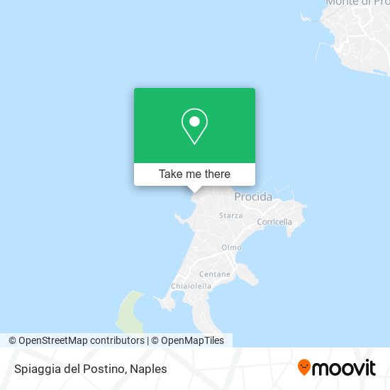Spiaggia del Postino map