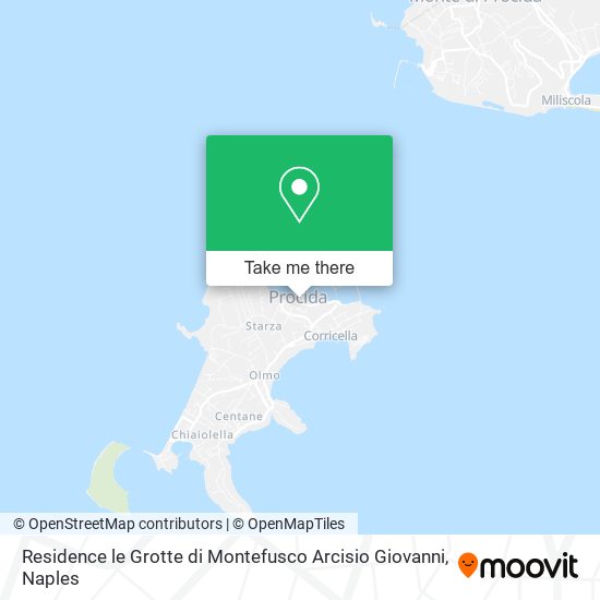 Residence le Grotte di Montefusco Arcisio Giovanni map