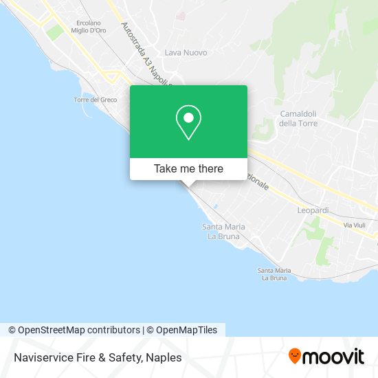 Naviservice Fire & Safety map