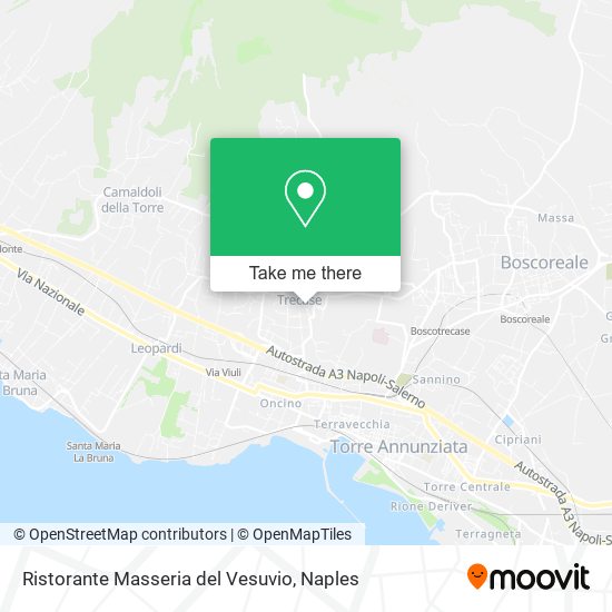 Ristorante Masseria del Vesuvio map