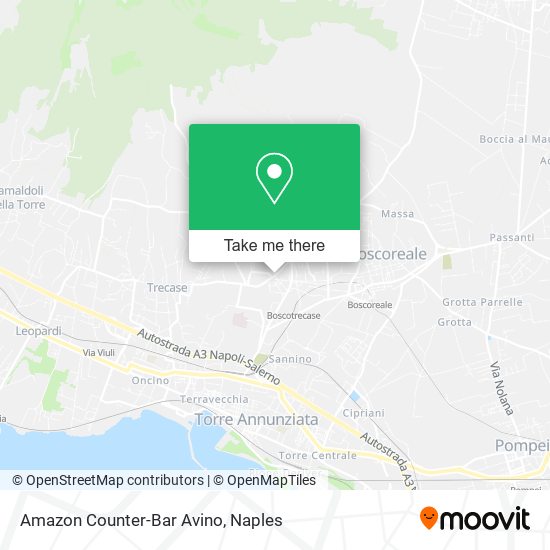 Amazon Counter-Bar Avino map
