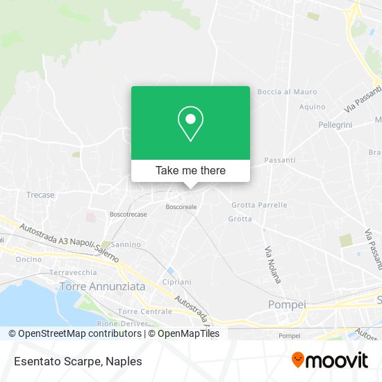 Esentato Scarpe map