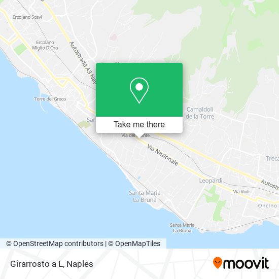 Girarrosto a L map