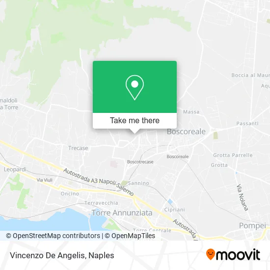 Vincenzo De Angelis map