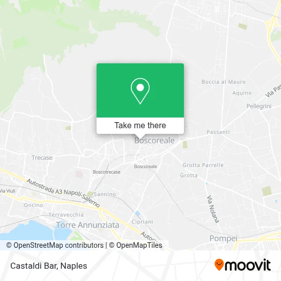 Castaldi Bar map