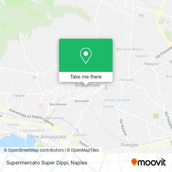 Supermercato Super Dippi map