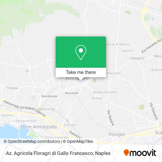 Az. Agricola Floragri di Gallo Francesco map