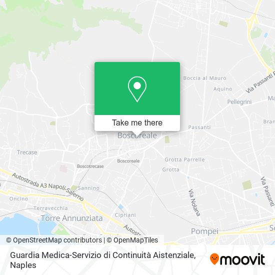 Guardia Medica-Servizio di Continuità Aistenziale map