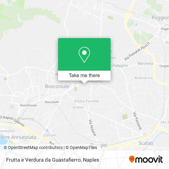 Frutta e Verdura da Guastafierro map