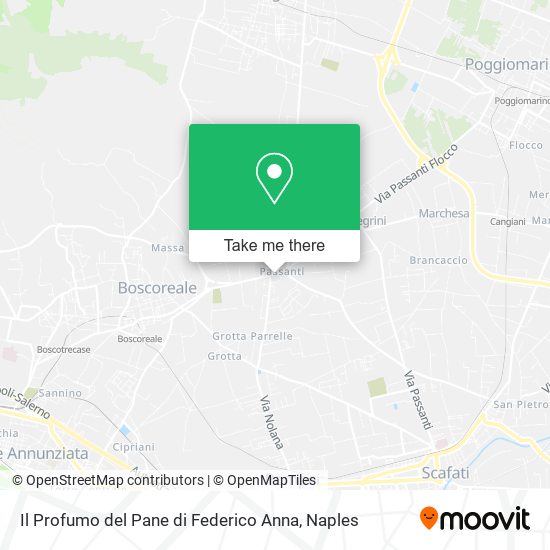 Il Profumo del Pane di Federico Anna map