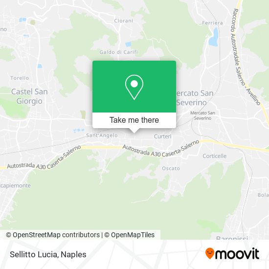 Sellitto Lucia map