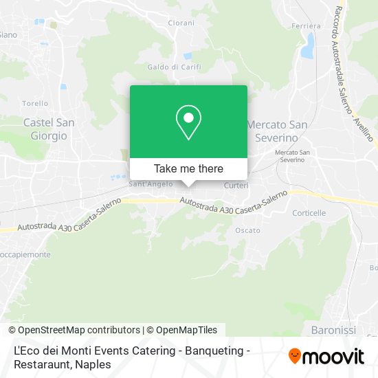 L'Eco dei Monti Events Catering - Banqueting - Restaraunt map