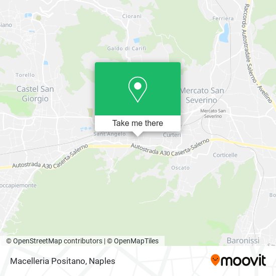 Macelleria Positano map
