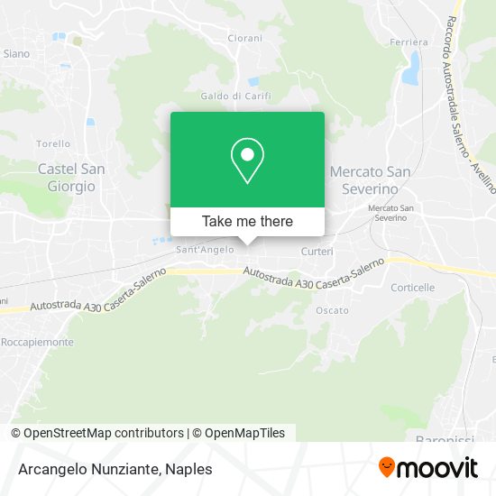 Arcangelo Nunziante map