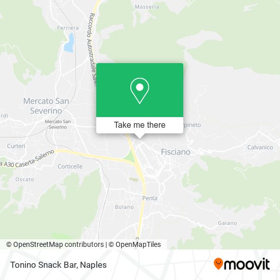 Tonino Snack Bar map