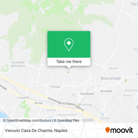 Vesuvio Casa De Charme map