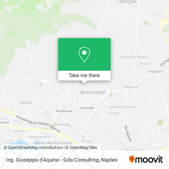 Ing. Giuseppe d'Aquino - Gda Consulting map