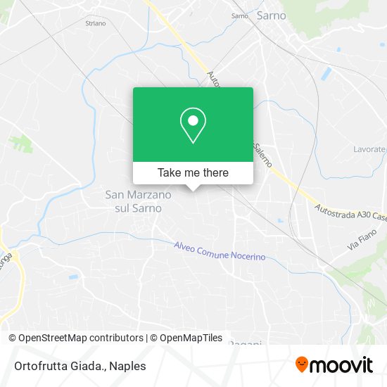 Ortofrutta Giada. map