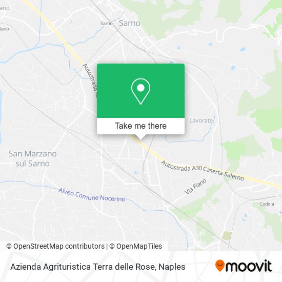 Azienda Agrituristica Terra delle Rose map