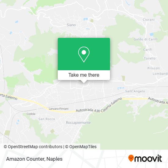 Amazon Counter map