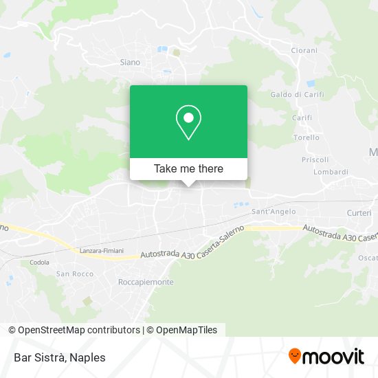 Bar Sistrà map