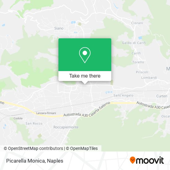 Picarella Monica map