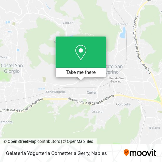 Gelateria Yogurteria Cornetteria Gerry map