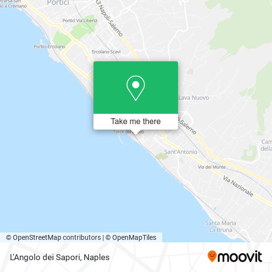 L'Angolo dei Sapori map