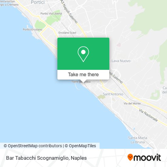 Bar Tabacchi Scognamiglio map