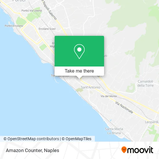 Amazon Counter map