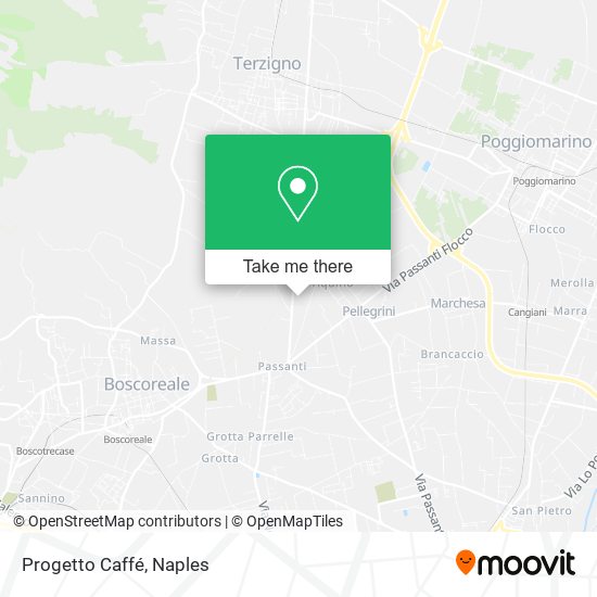 Progetto Caffé map