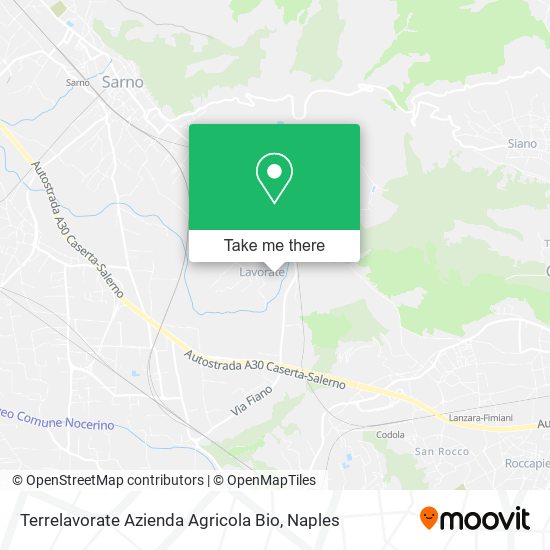Terrelavorate Azienda Agricola Bio map