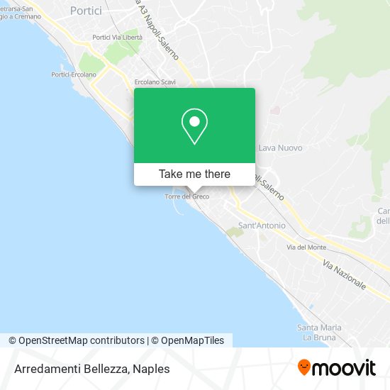 Arredamenti Bellezza map