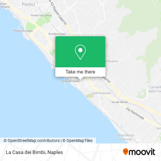 La Casa dei Bimbi map