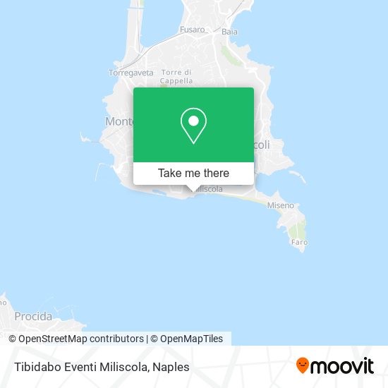 Tibidabo Eventi Miliscola map