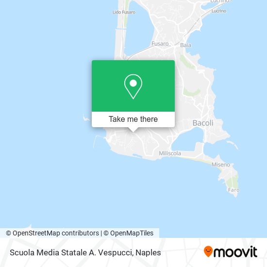 Scuola Media Statale A. Vespucci map
