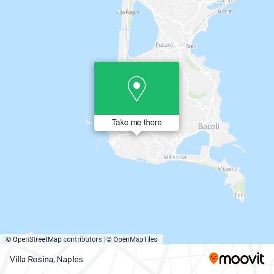 Villa Rosina map