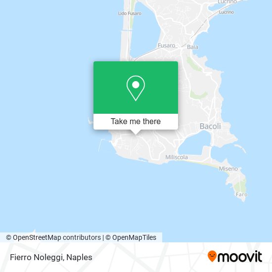 Fierro Noleggi map