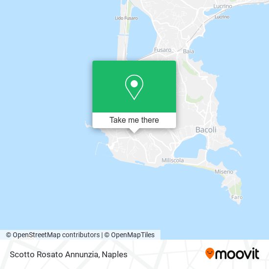 Scotto Rosato Annunzia map