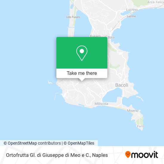 Ortofrutta Gl. di Giuseppe di Meo e C. map