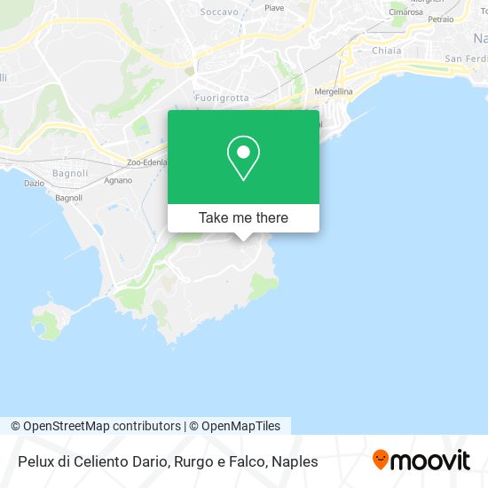 Pelux di Celiento Dario, Rurgo e Falco map