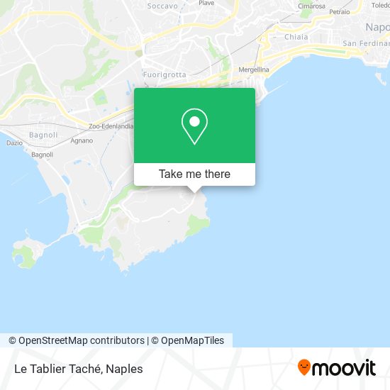 Le Tablier Taché map