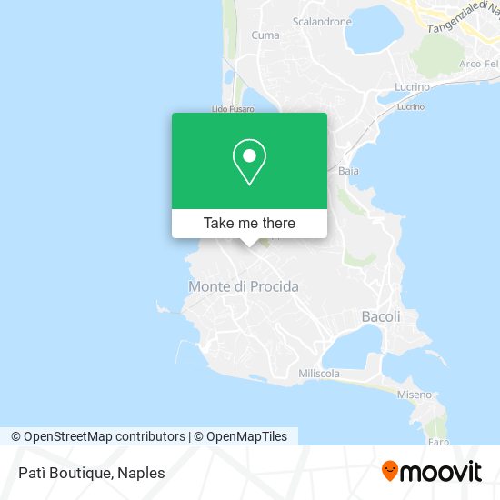 Patì Boutique map