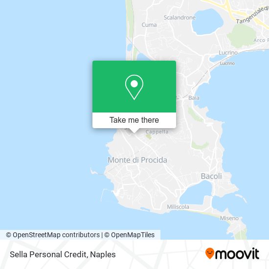 Sella Personal Credit map